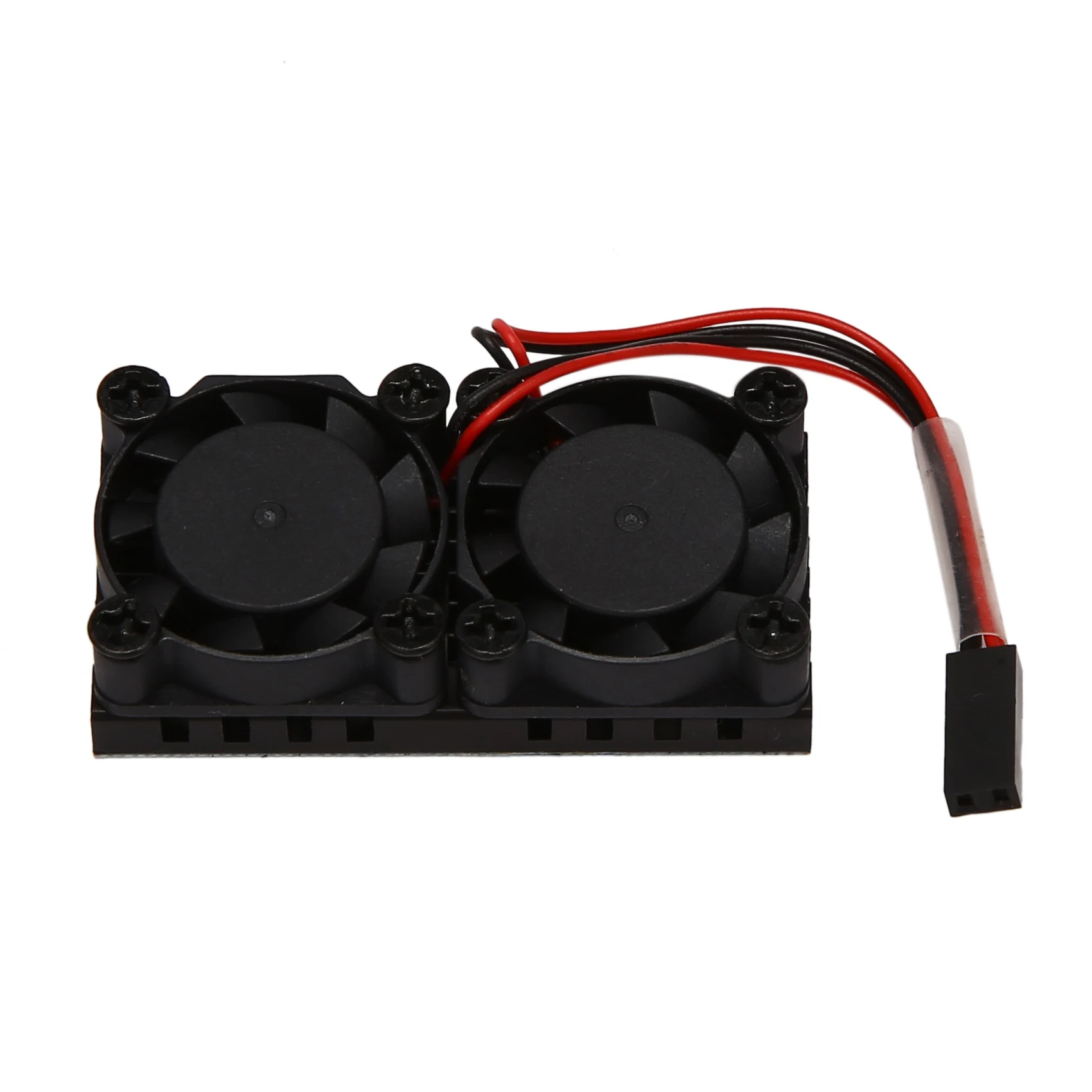 Raspberry Pi 4 modelo B ventilador duplo com dissipador de calor, Ventiladores duplos finais, Refrigerador para Raspberry Pi