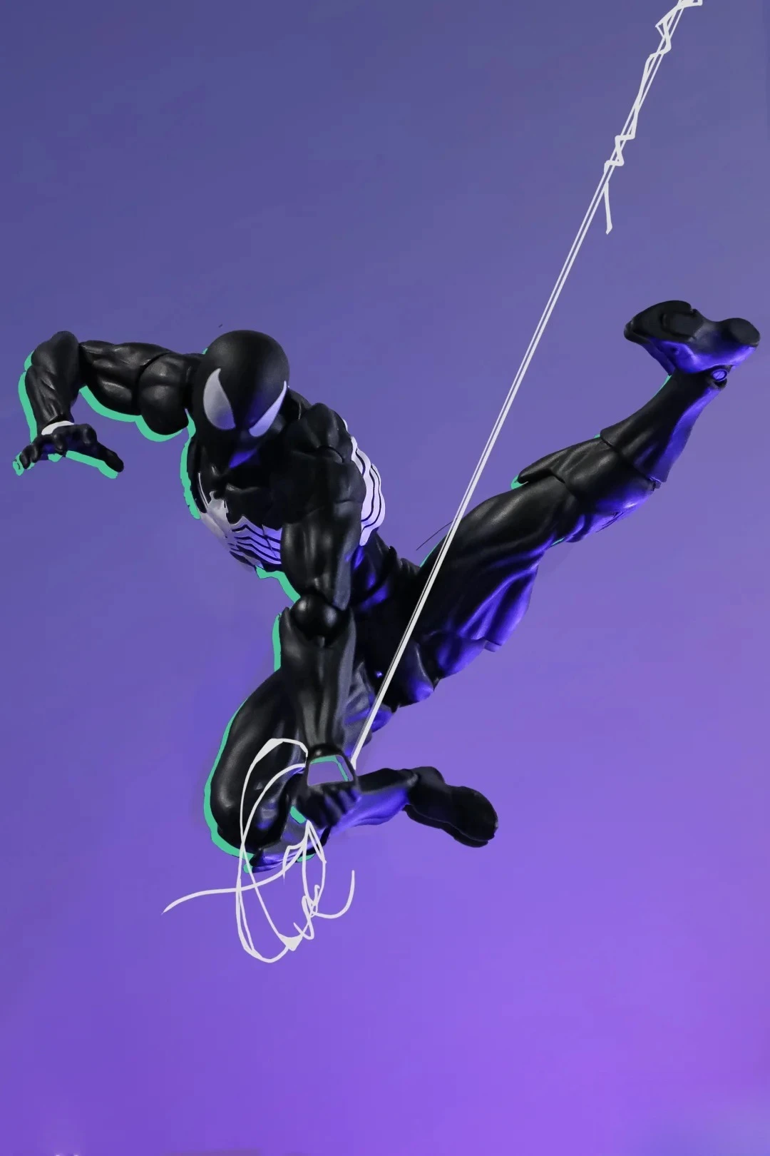 Spider Man Symbiote Black Suit Neighbor Spiderman Messtoys Scarlet Spider Anime Action Figure Gifts Toys