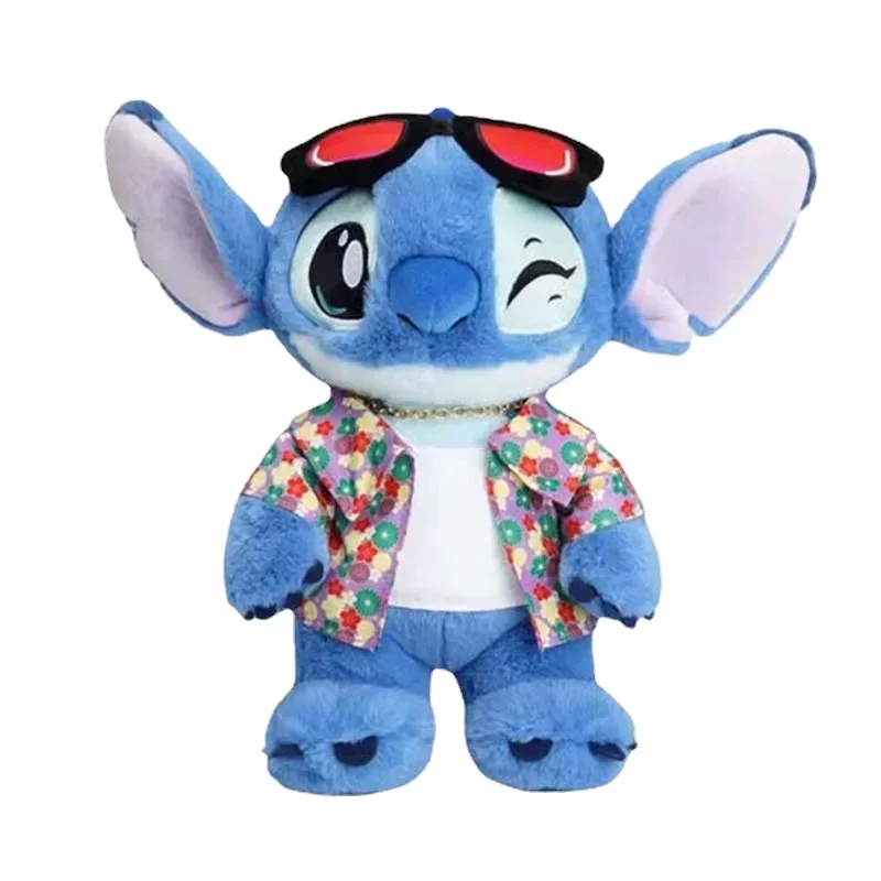 30cm Disney Kawaii Stitch Cool Style Lilo&Stitch Plush Dolls Stuffed Toys High Quality Children Toy Girlfriend brithday Gift