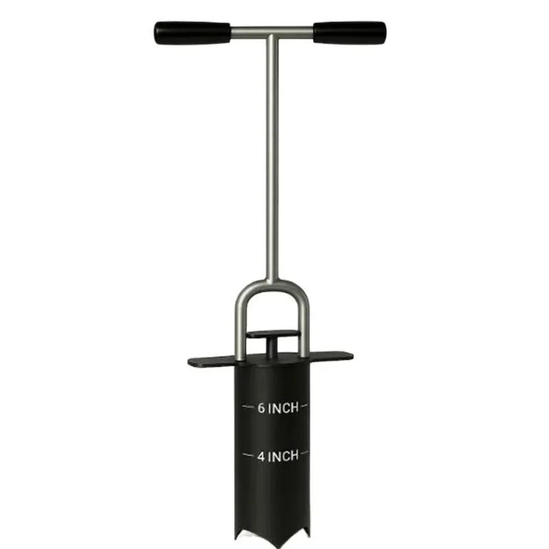 Garden Long Handle Seedling Shovel Multi Functional Bulb Planter Transplanting Tool for Digging Holes Agricultural Planting