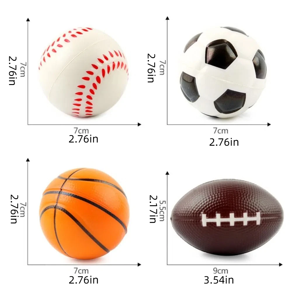 4 في 1 ألعاب الكرة الضغط اللعب انتعاش سريع بولي Ball ألعاب الكرة قرصة لعبة كرة سلة صغيرة محاكاة قرصة لعبة أطفال هدية