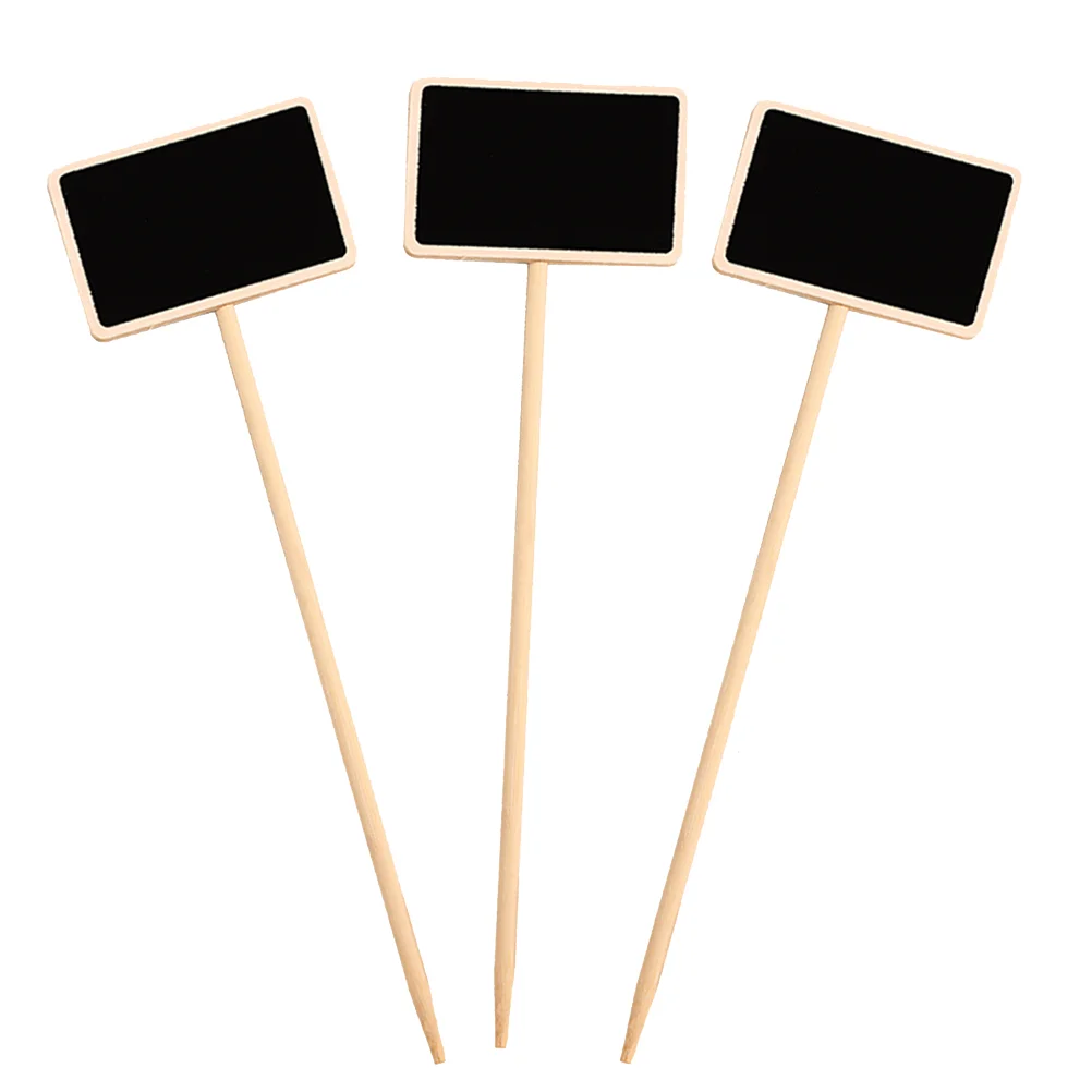 

10PCS Mini Chalkboard Blackboard Message Board Home Decoration DIY Accessories Mini Wooden Blackboard