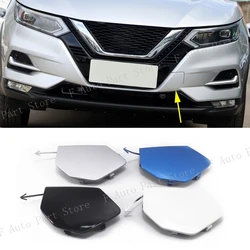 For Nissan Qashqai J11 2019 2020 2021 Car Front Bumper Tow Hook Cover Lid Towing Trailer Hauling Eye Cap 622A0DF60AB151
