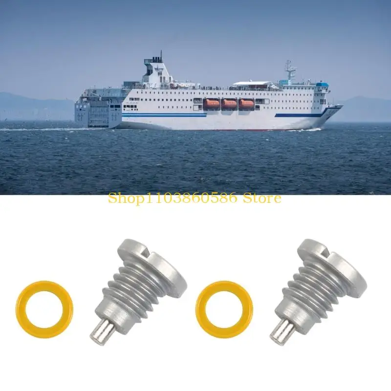 242A Gearcase Service Screw with Slotted Drain Screws and Washers
