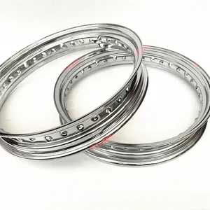 Verzinkter Stahlrand für Motorrad, Vintage, 16.16.17.18.19 Zoll, Nachrüstung, Motorradstahlrand, 36 Löcher 12 Hauptverkaufsrand 19 für Motorrad - №6