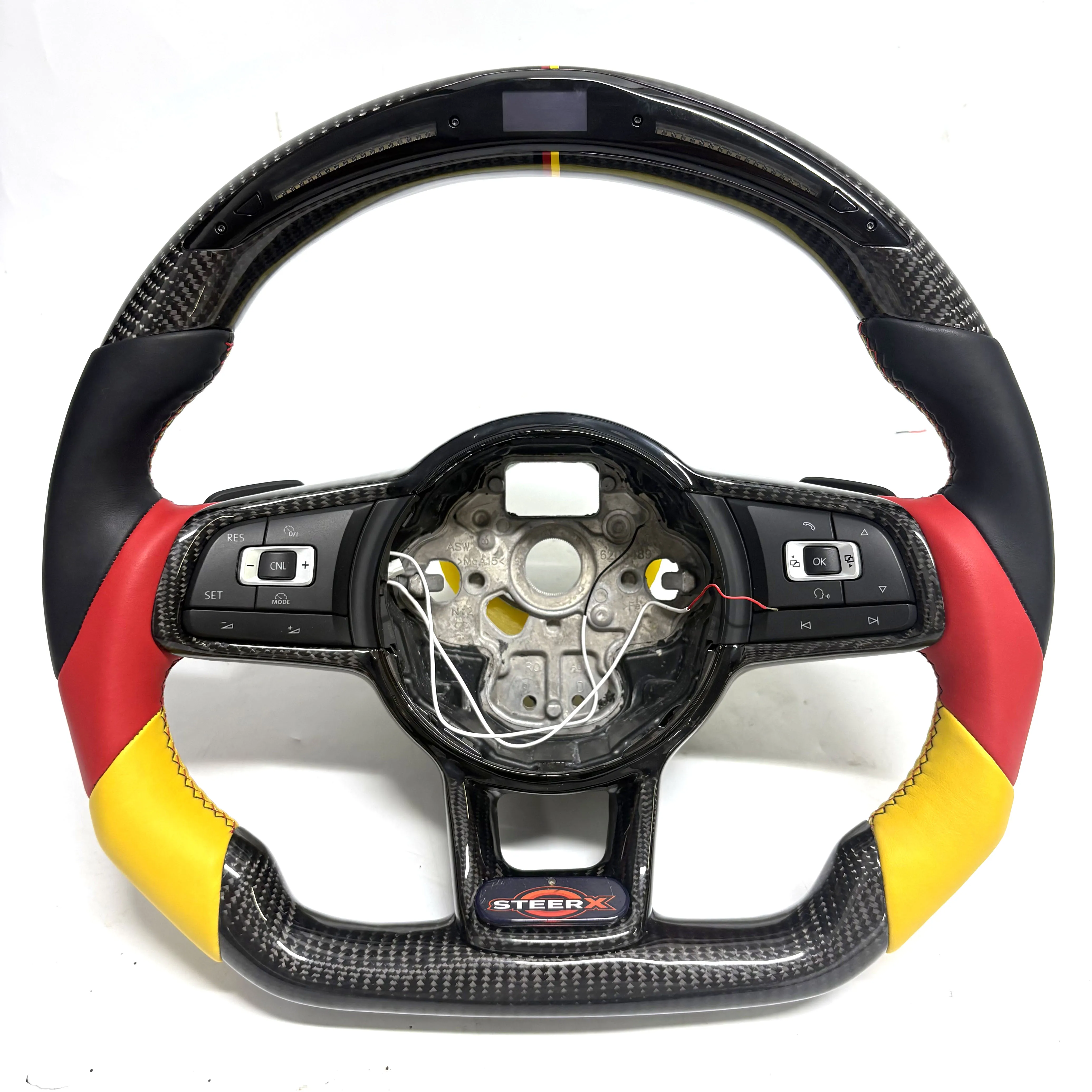 

Forged LED Carbon Fiber Steering Wheel for VW MK7 MK7.5 GTI R GTD GTE Golf 7