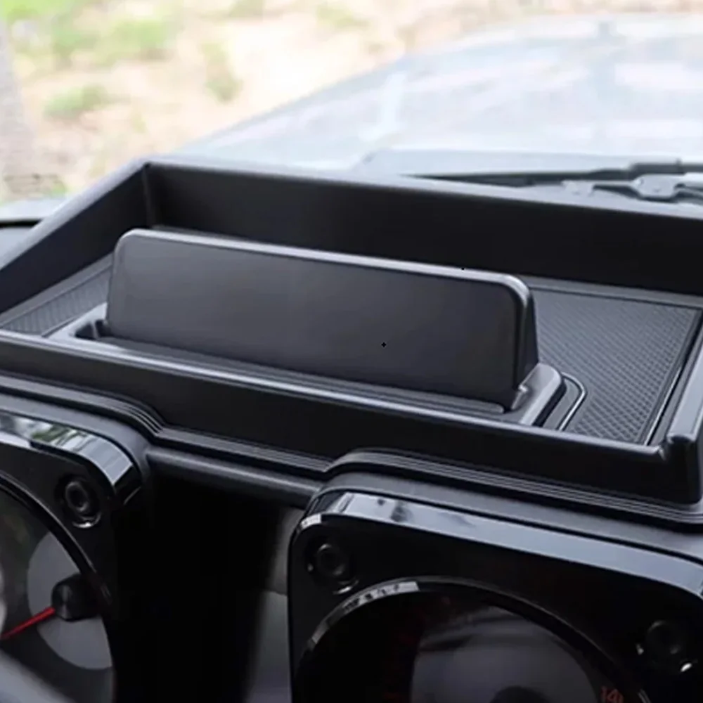 For Suzuki Jimny 2019 2020 2021 2022 2023 JB64 JB74 Car Center Console Dashboard Storage Box Phone Bracket Interior Accessory