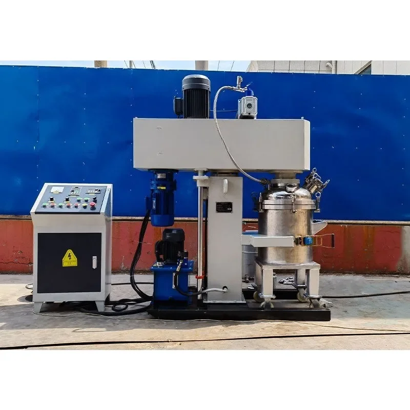 Vacuum mixing tank, vacuum disperser