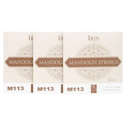 Mandolin Strings M113 Phosphor Copper Alloy Wound Mandolin Wire String G D A E Tone High Quality Mandolin Accessories