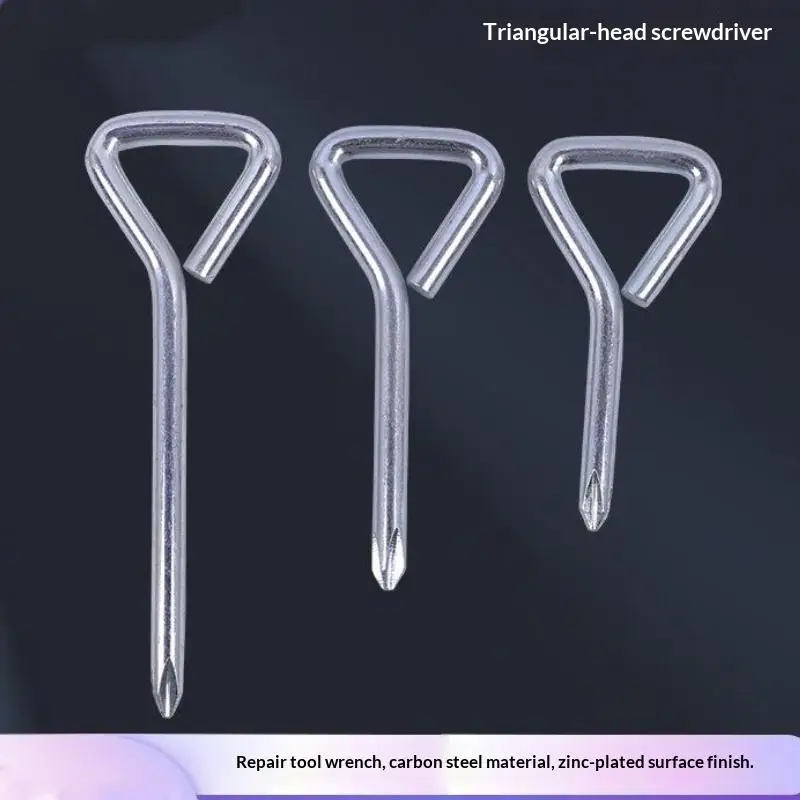 3Pcs Precision Screwdriver Repair Tool Set Cross Triangle Anti-Slip Handle for Phone Laptop DIY Repair Jobs