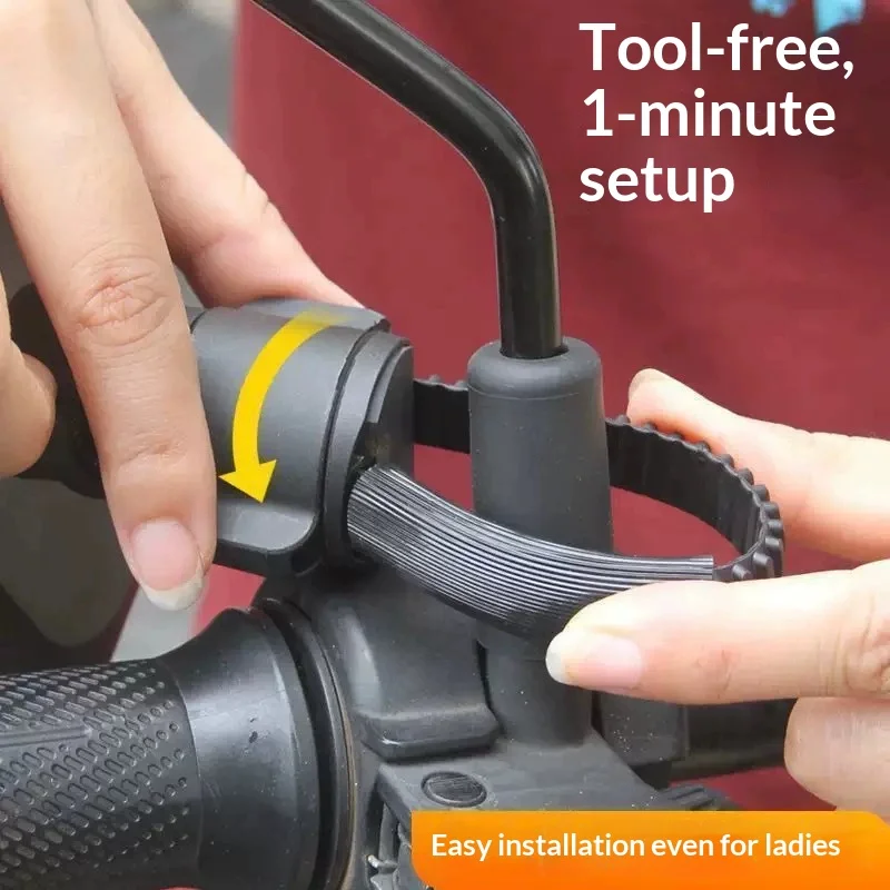 Mobile Phone Holder, Electric Scooter, Motorcycle Handlebar, Shock and Shake Resistant Mobile Phone Holder