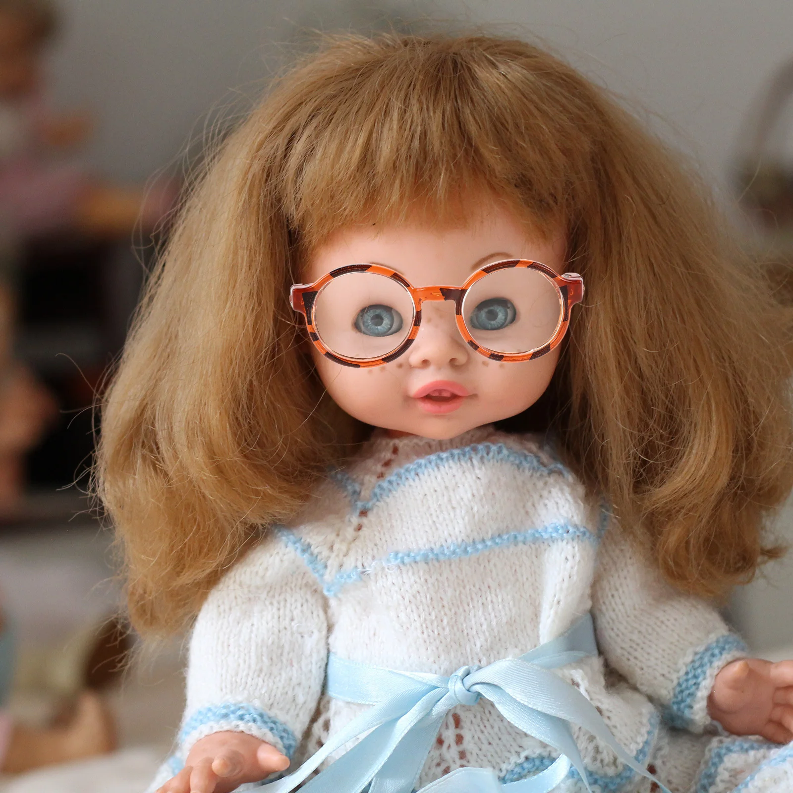 

6Pcs Miniature Eyewear Accessories for Cotton : Lightweight Decorative Glasses for DIY Crafts and Pet Photography Props