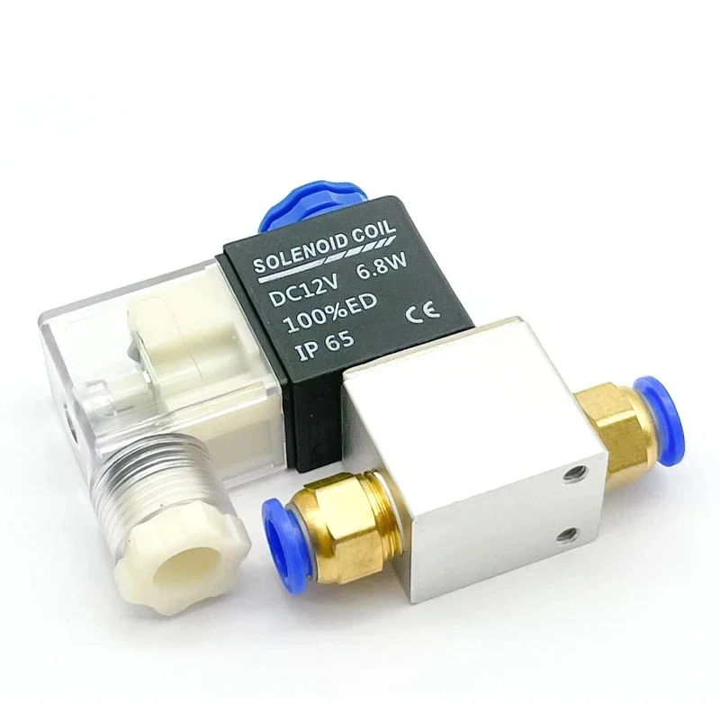 Solenoid Valve 2V025-06 G1/8 2V025-08 G1/4 Normally Closed 12V 24V 110V 220V 2Port 2Ways Air Water Oil Pneumatic Control Valve