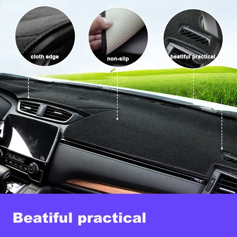 لوحة سيارة تجنب لوحة مضيئة منصة أداة مكتب غطاء الحصير السجاد لهوندا CR-V CRV 2007-2016 2017 2019 2020 2021 2022