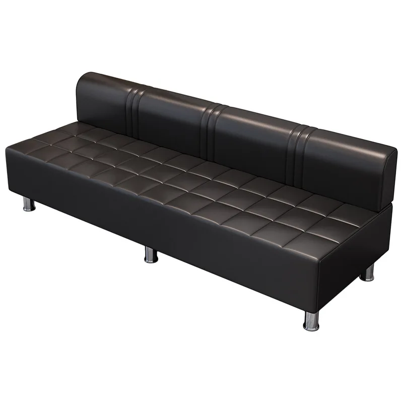 

Barbershop & Salon Leather Sofa Beauty PU Material with Extendable for Home Office and Living Room Use