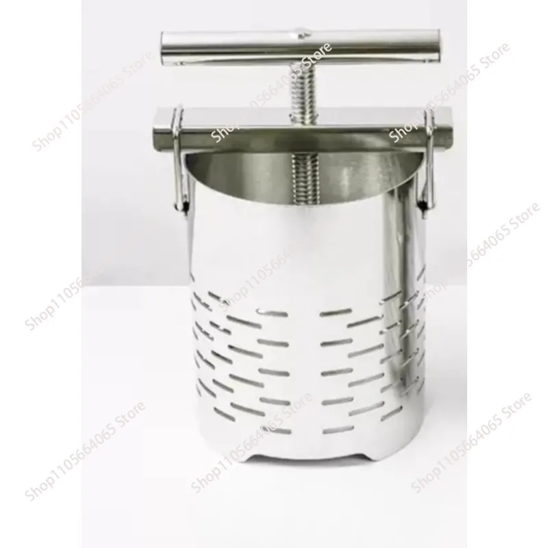 Stainless Steel Vegetable Stuffing Squeezer 6L Fruit and Vegetable Dehydrator Manual Dumpling Stuffing Squeezer Thickened   1pcs