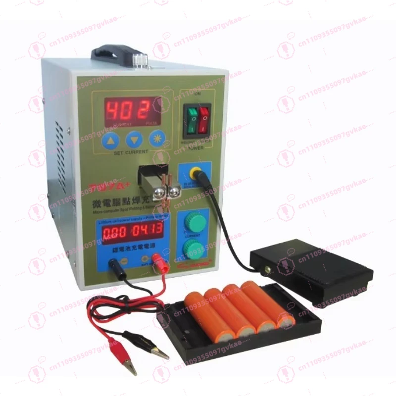 3-In-1 Dual Pulse Battery Spot Welder and Lithium Battery Component Test Workstation and Battery Charger 787A +