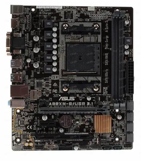 Imagem -02 - Md-placa-mãe A88x Asus A88xm-e Usb3.1 Soquete Fm2 Fm2 Mais Ddr3 32gb Amd A105700 6320 8550 7600 8650 Cpu