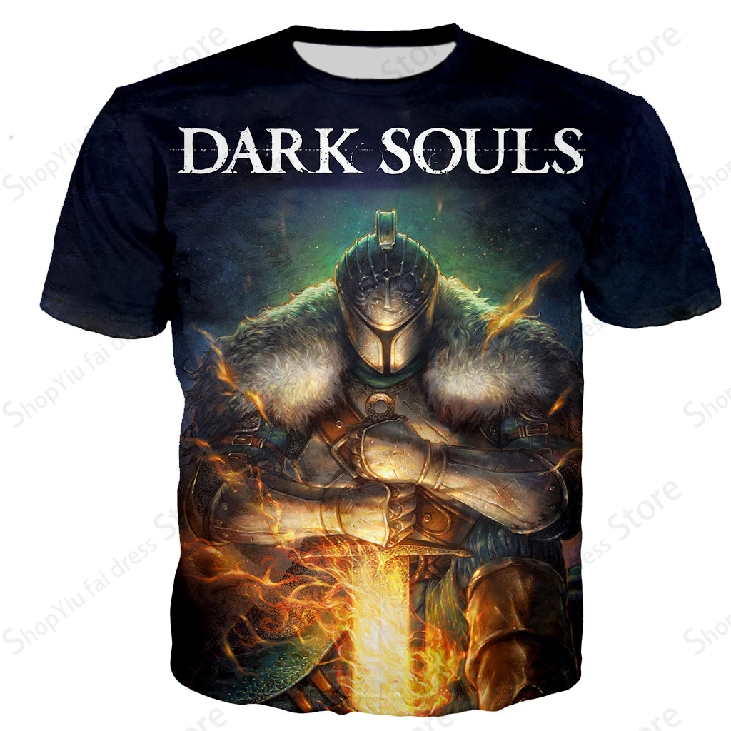 تي شيرت مطبوع على النفوس الداكنة للرجال والنساء ، توب هيب هوب ، تيشيرتات ثلاثية الأبعاد للأطفال ، ملابس بيانية للأولاد ، موضة