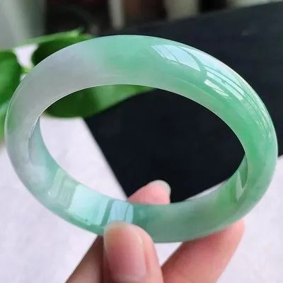 Natural Myanmar Jade Jade 54mm-62mm bracelet Princess jewelry bracelet send mom send girlfriend gift