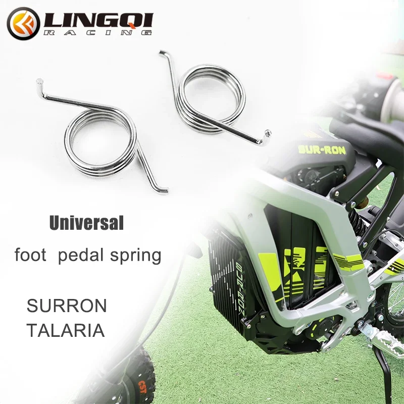 Motorcycle Foot Spring Foot Pegs Rests Pedals For Surron Sur-Ron Light Bee X Talaria Sting Electric Dirt Bike Pit Bike