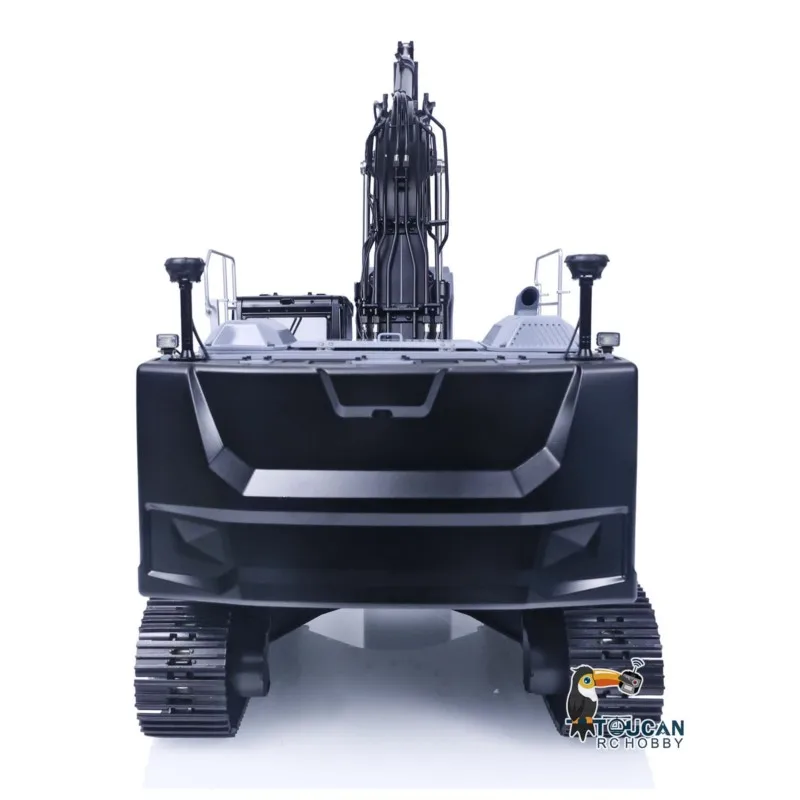RC Excavator 1/14 LESU Metal RTR Aoue LR945 Hydraulic Black Tracks Digger PL18EV Lite Toucan RC Hobby Engineering Vehicle Toys