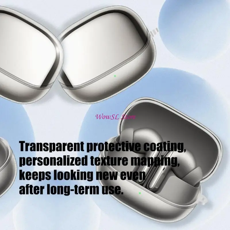 Headphone Case Soft Cover Washable Shell Scratchproof Housing Sleeve For Buds 5 HX5E