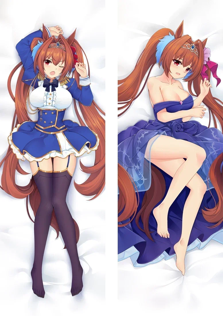 180cm Anime Umamusume Pretty Derby Daiwa Scarlet Dakimakura Pillow Case Hugging Body Pillowcase Costume Otaku Throw Pillow Cover