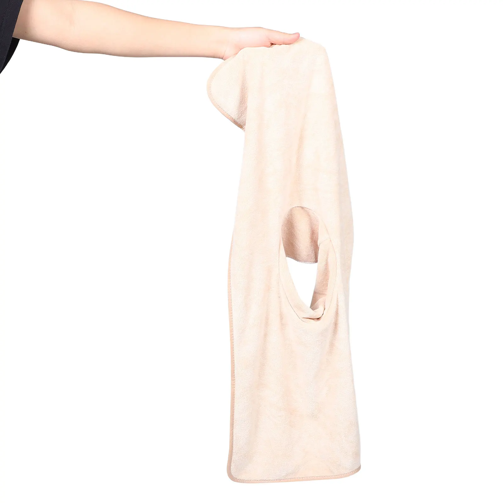 

Beauty Salon Massage Bed Cover Thickened Facial Pad Face Hole Durable Table Cover Sheets For Spa Clinics 80X40Cm Khaki