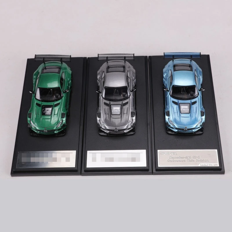 RM 1/64 GTS نماذج سيارات مصنوعة من خليط معدني مجموعة ألعاب السيارات هدايا عيد الميلاد للأولاد