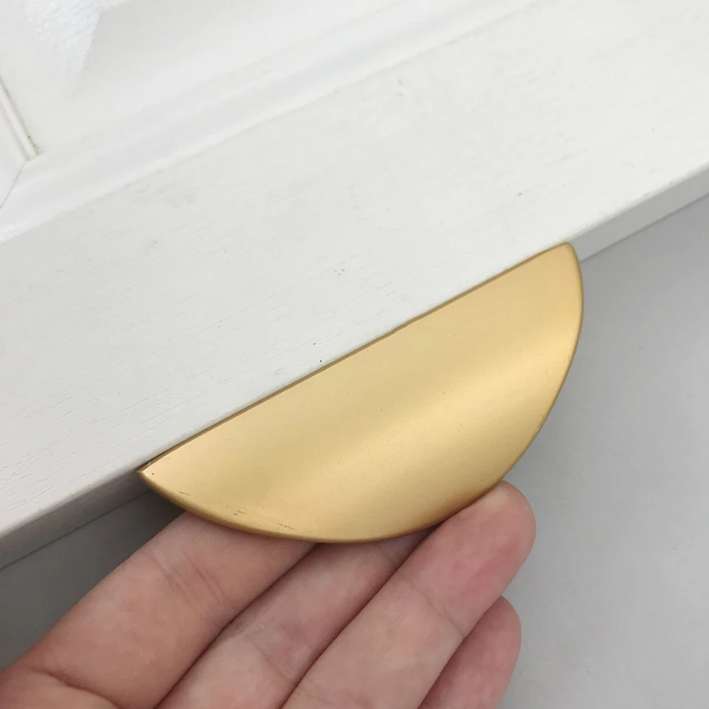 

2 Pcs Drawer Pull Handles Kitchen Cabinet Handles Golden Metal Cabinet Hardware Kitchen Dresser Door Cupboard Storage