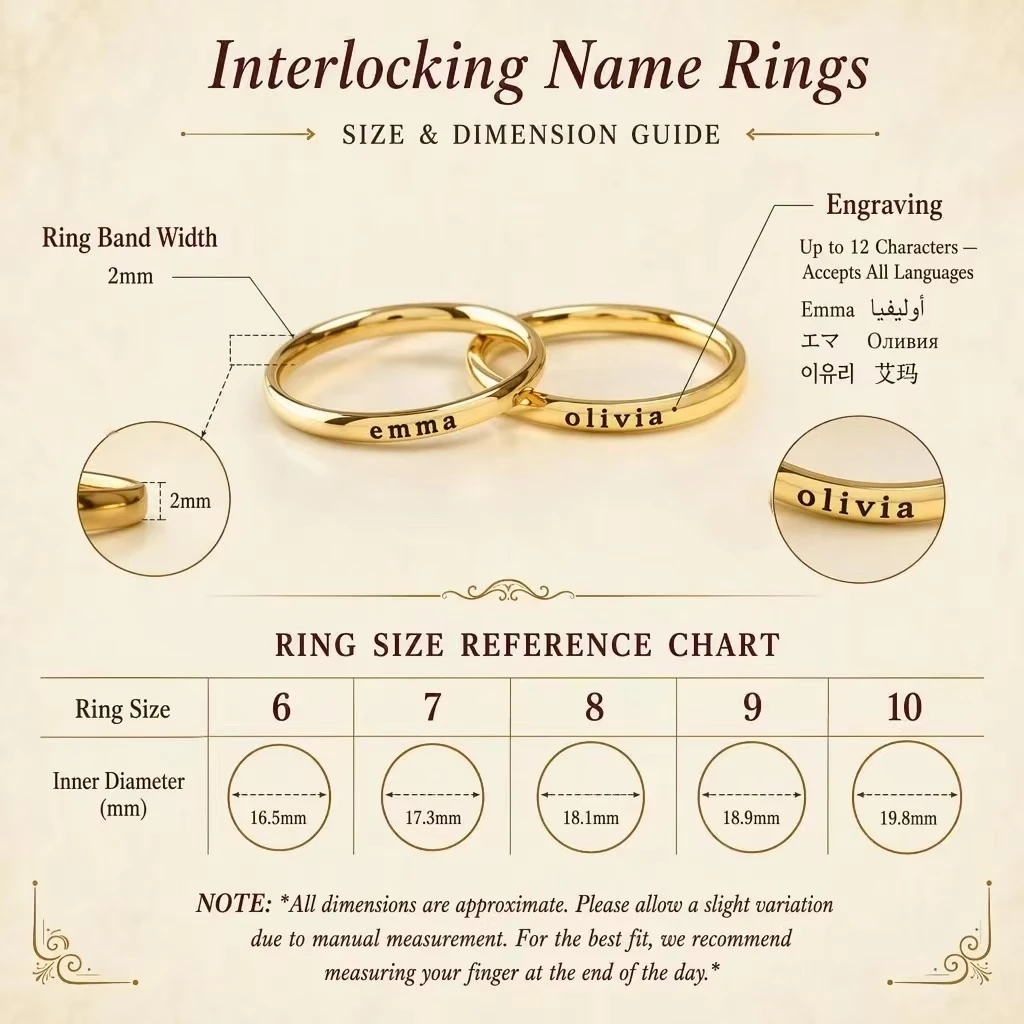 Personalized Engraved Name Rings Custom Letter Gold Ring for Women Jewelry Anniversary Birthday Gift for Mother Daughter Friend view 3