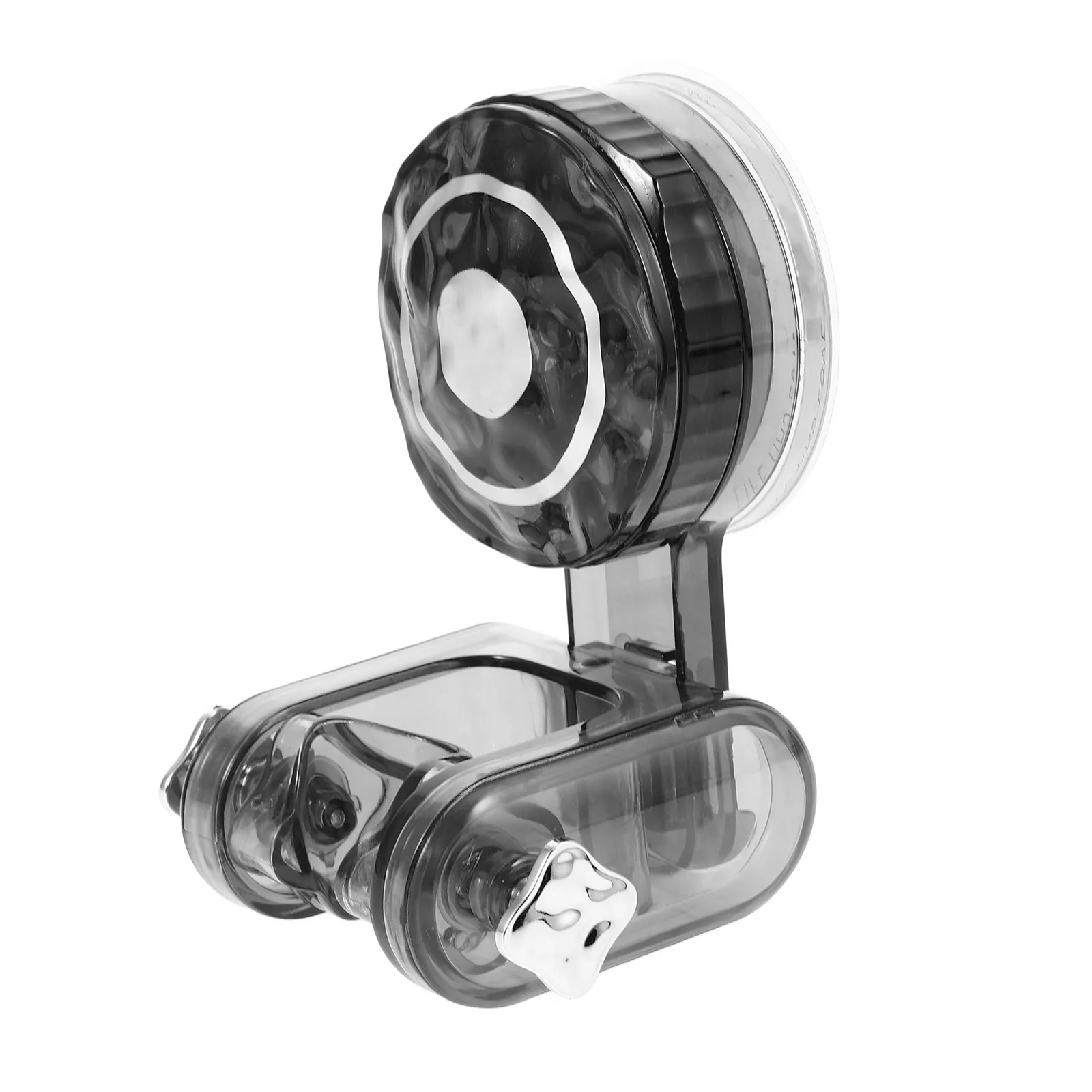 Universal Shower Head Holder Plastic Wall Mount for Bathroom Barbershop Hotel Adjustable Height Easy Adhesive Fixing Non-Slip