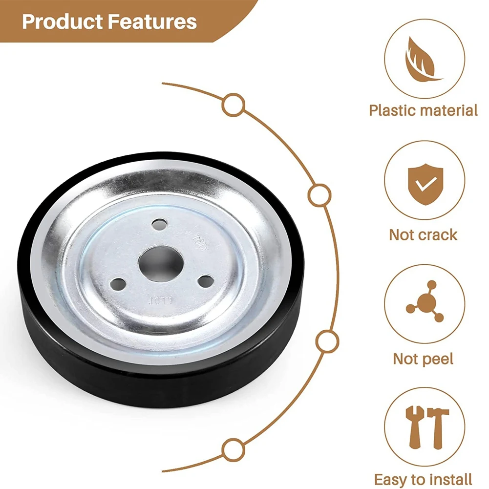 Prominent 1 Pcs 11517619020 Engine Water Pump Pulley For Mini R55 R56 R60 For BMW 114I 316I For Citroen C3 C4 11517545958