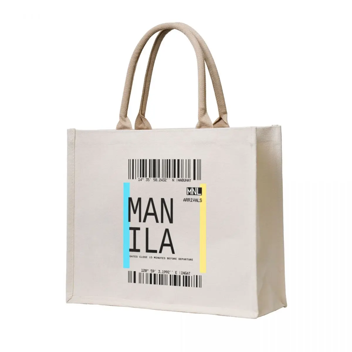 

MANILA PLANE TICKET FILIPINO POCKET DESIGN SHIRT PHONE CASE Tote Bag tote bag woman Women's tote bag Women's shopping