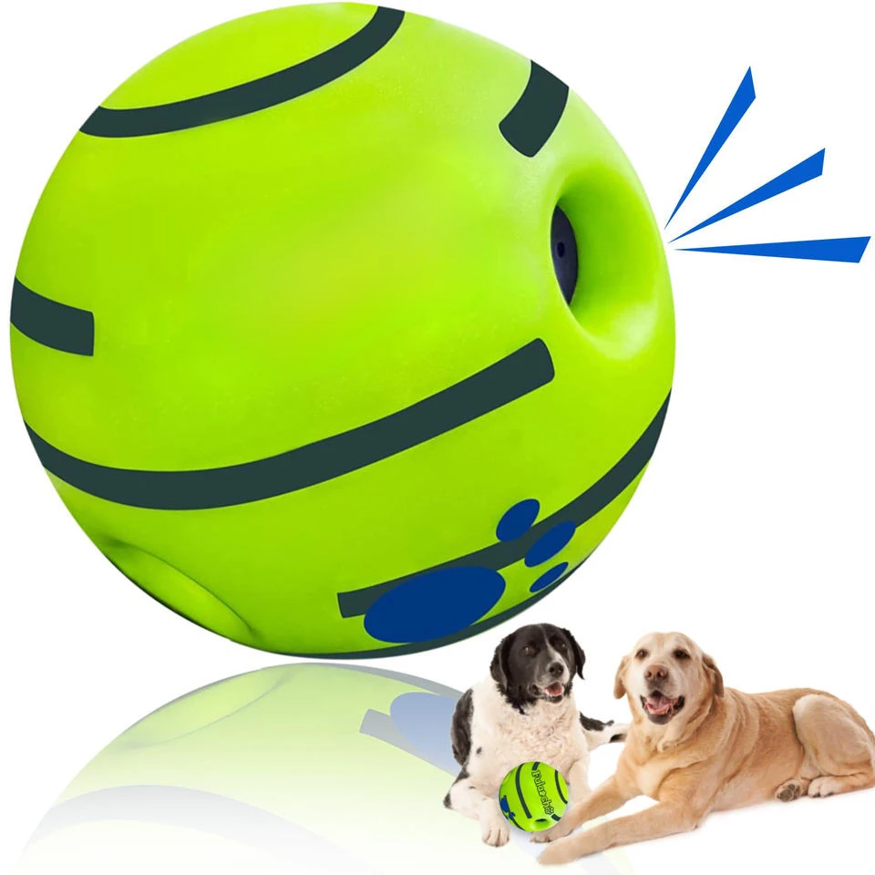 

Interactive Dog Toys Pet Giggle Ball Safe Dog Squeaky Puppy Puzzle Toy Wobble Chewy Ball For Small Medium Large Dog