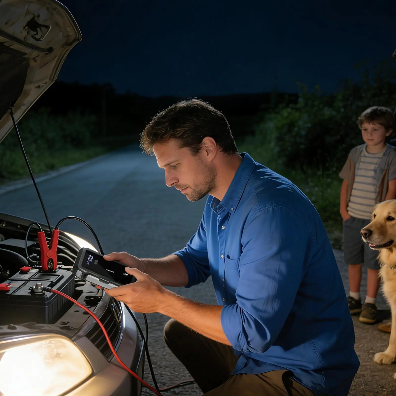 

Автомобильный аккумулятор, стартер, 8000 мАч, 12 В, 3-режимное освещение, усилитель автомобильного аккумулятора, зарядное устройство для седанов, мотоциклов, лодок, автофургонов, снегоходов