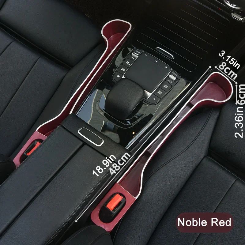 2 stuks bekerhouders voor de voor- en achterbank van de auto, multifunctionele opbergdoos voor auto-organisatie, opbergruimte voor interieuraccessoires.