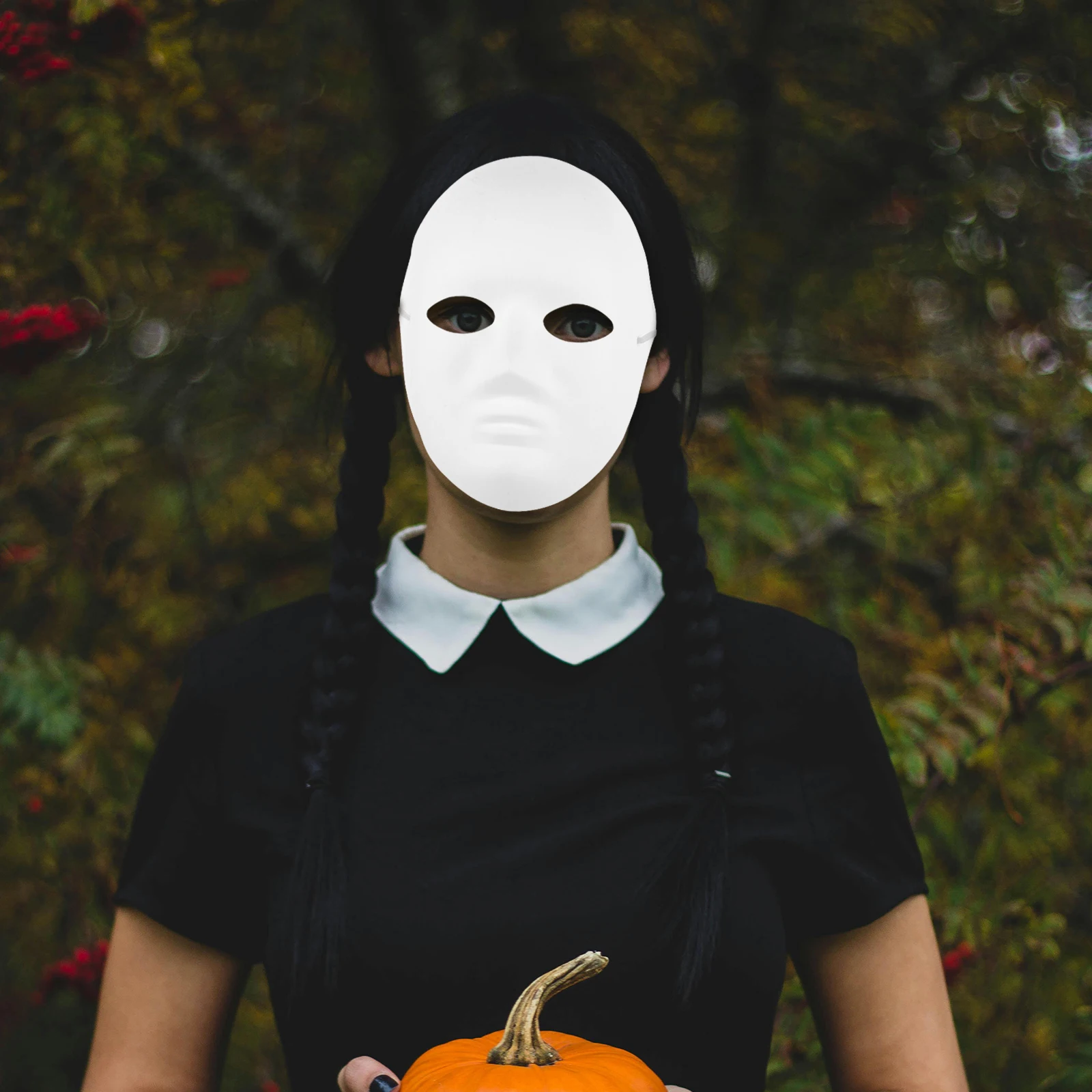 Maschera dipinta a mano Festa di Halloween Maske Kinder Divertente vestito operato Maschere spaventose Polpa per adulti