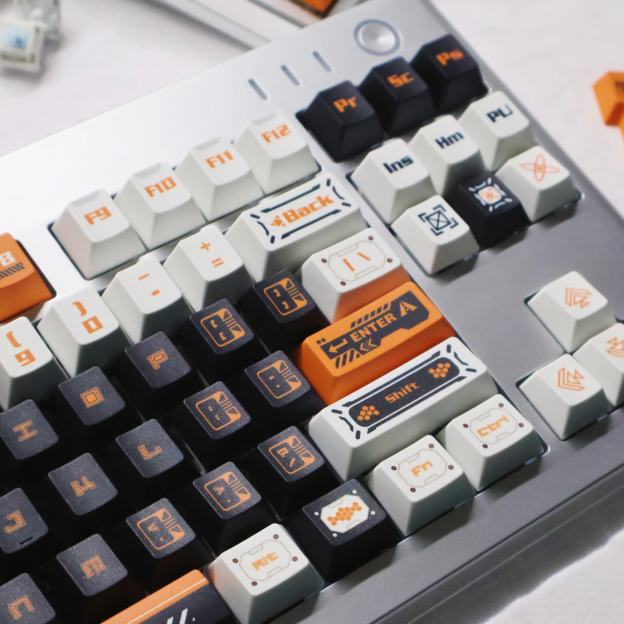 Wandering keycap PBT original five-sided sublimation customized keyboard cap technology cool keycap