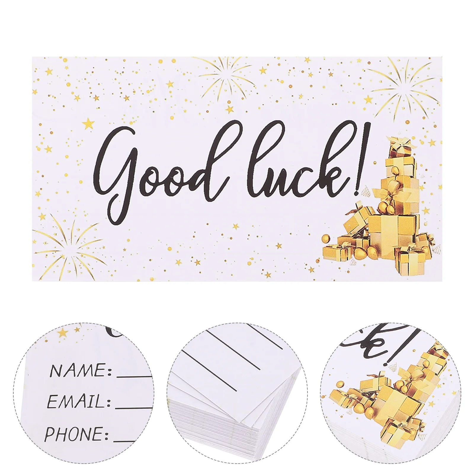 300 Pcs Raffle Ticket Card Blank Cards Ballot Tickets Supply Ballots Electronic Paper Accessory Multi-use Voting Small Event