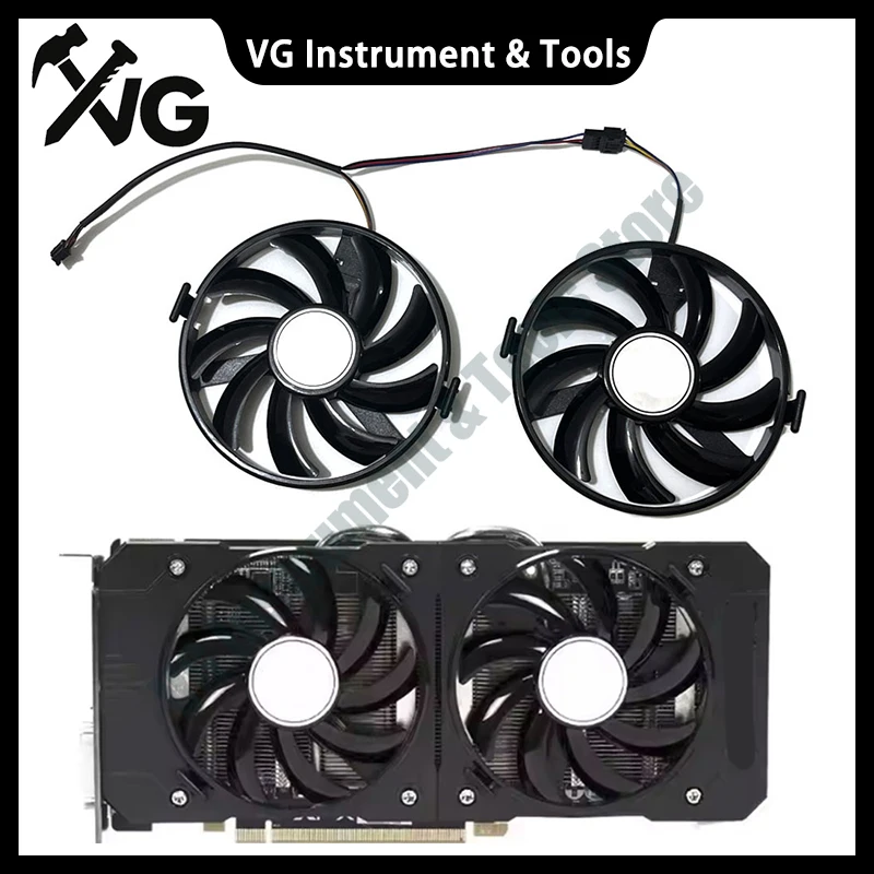 Ventilador de Refrigeración para Tarjeta de Video NUEVO R9 380 X R7 350 370 FDC10U12S9-C, para XFX Radeon R9 380 380X 370 370X RX460 560 R7 350 GPU