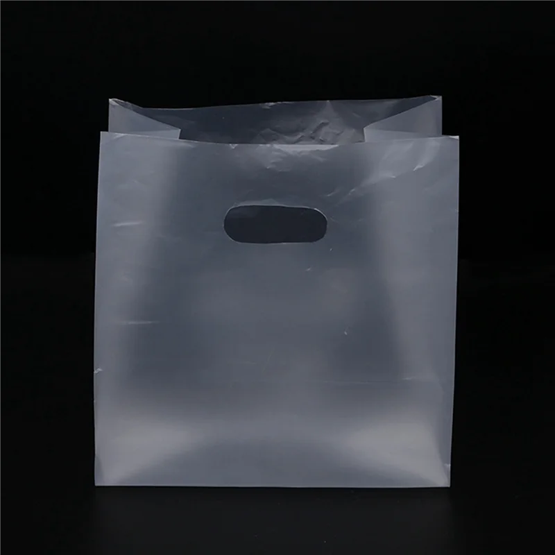 

【SEE】400 Pcs Thank You Plastic Gift Bag Plastic Shopping Bag With Handle Christmas Wedding Party Gift Bag Candy Cake Small