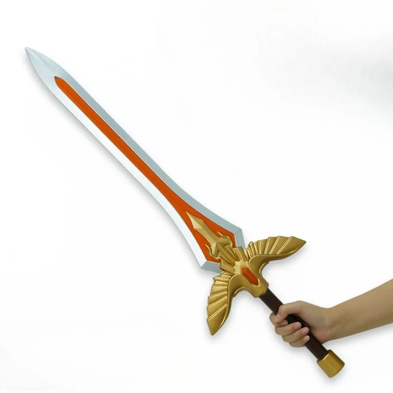 Excalibur – épée en PU de 80cm, modèle de périphériques de jeu, ornements de bureau, Collection artisanale, accessoires Cos, cadeaux d'anniversaire, jouets pour enfants, nouvelle collection
