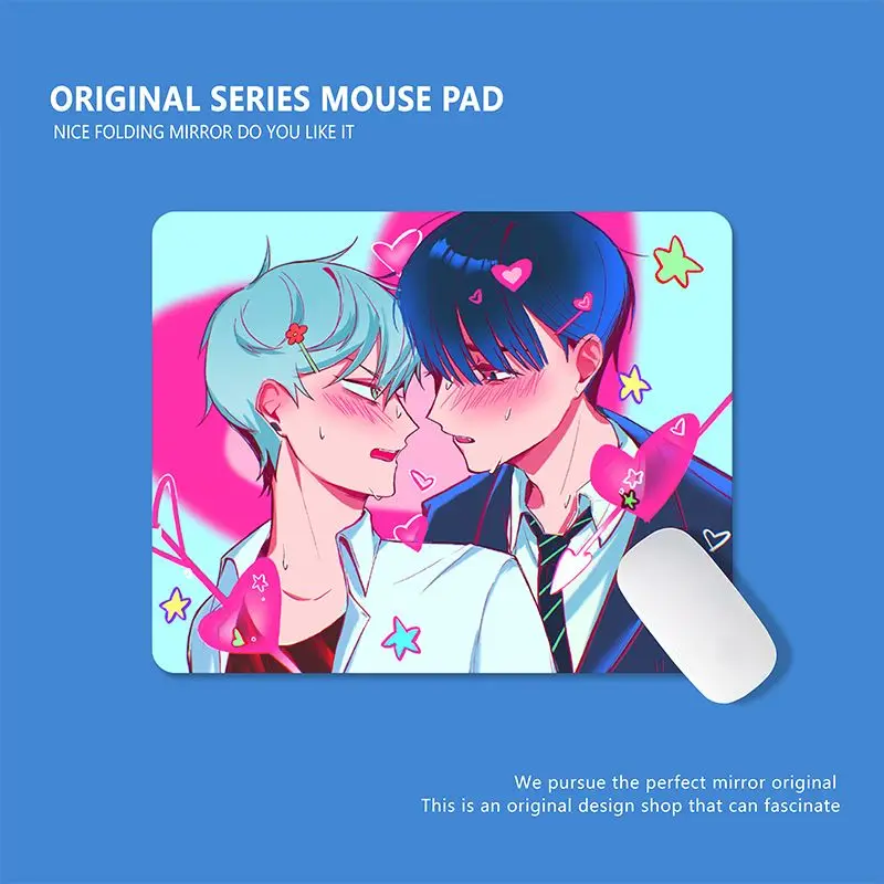 새로운 외계인 무대 마우스 패드 소형 사무실 컴퓨터 책상 매트 테이블 키보드 마우스 패드 노트북 쿠션 미끄럼 방지 데스크 패드 홈 장식