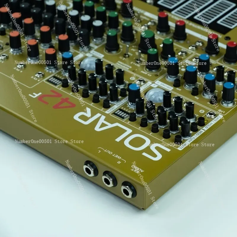 SOLAR 42N Analog Microtonal Ambient Drone Synthesizer 8 Voice Touch Keyboard Semi Modular Noise Texture Machine