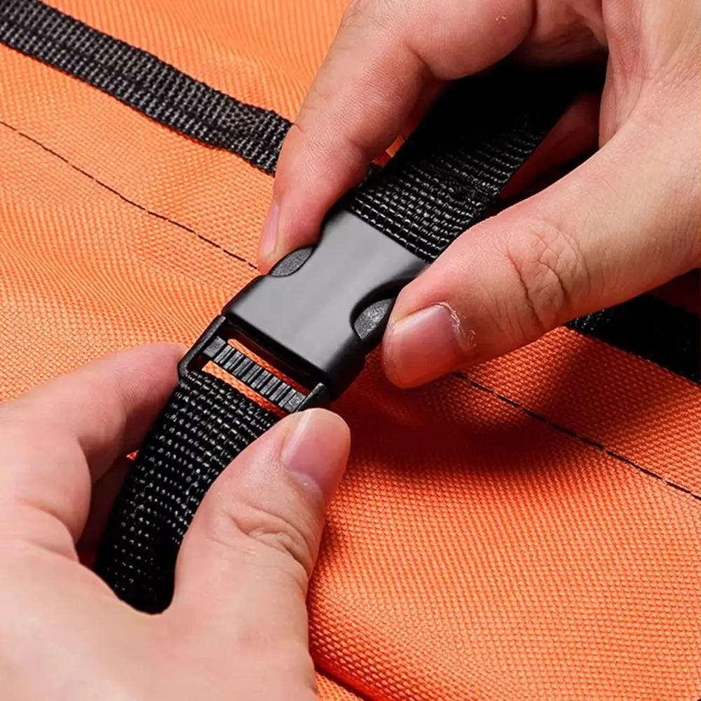 1Pcs Oxford Cloth Folding Ladder Tool Storage Bag Portable Versatile Folding Ladder Tool Bag Folding Design
