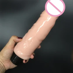 thickness about 5.5cm big thick soft Dildo vibrator female Masturbator Vibrating cock penis g-spot woman sex toy sex product