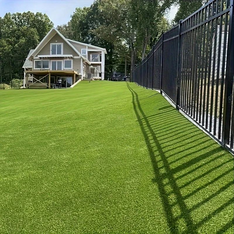 Sztuczna sztuczna podkładka z trawy, gruba, syntetyczna, sztuczna mata do ogrodowa na Patio z motywami dla zwierząt domowych