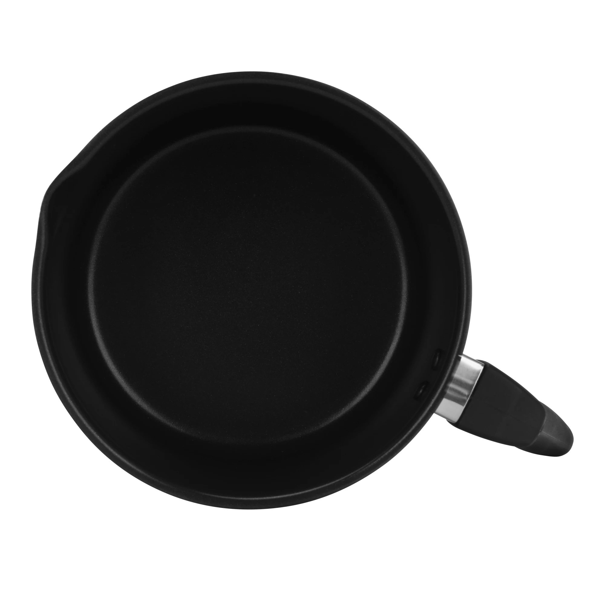 Kitchen Cooker Induction Stainless Steel 16cm Milk Pot 2.5 Ltr With Glass Lid Cookie Hot Chocolate view 5